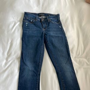 Lucky Brand dark blue skinny jeans
